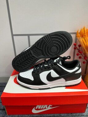 Nike SB Dunk Low Black and White Panda Sneakers